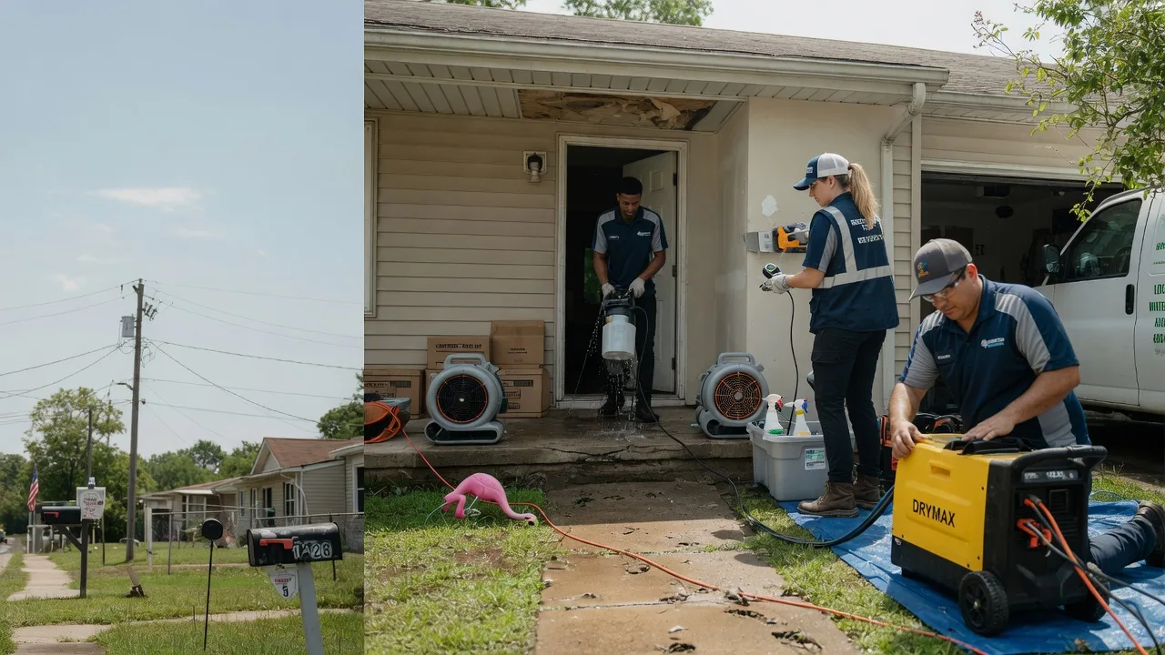 Storm Damage Water Removal in Kiowa, KS near me